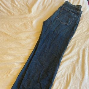 Reformation Cynthia High Rise Relaxed Jeans in dark denim